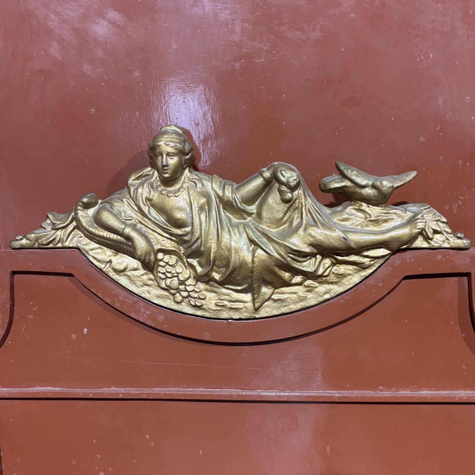 Antica coppia di letti in ferro XIX secolo - Vassallo Antiques Antiquariato Online