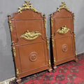 Antica coppia di letti in ferro XIX secolo - Vassallo Antiques Antiquariato Online