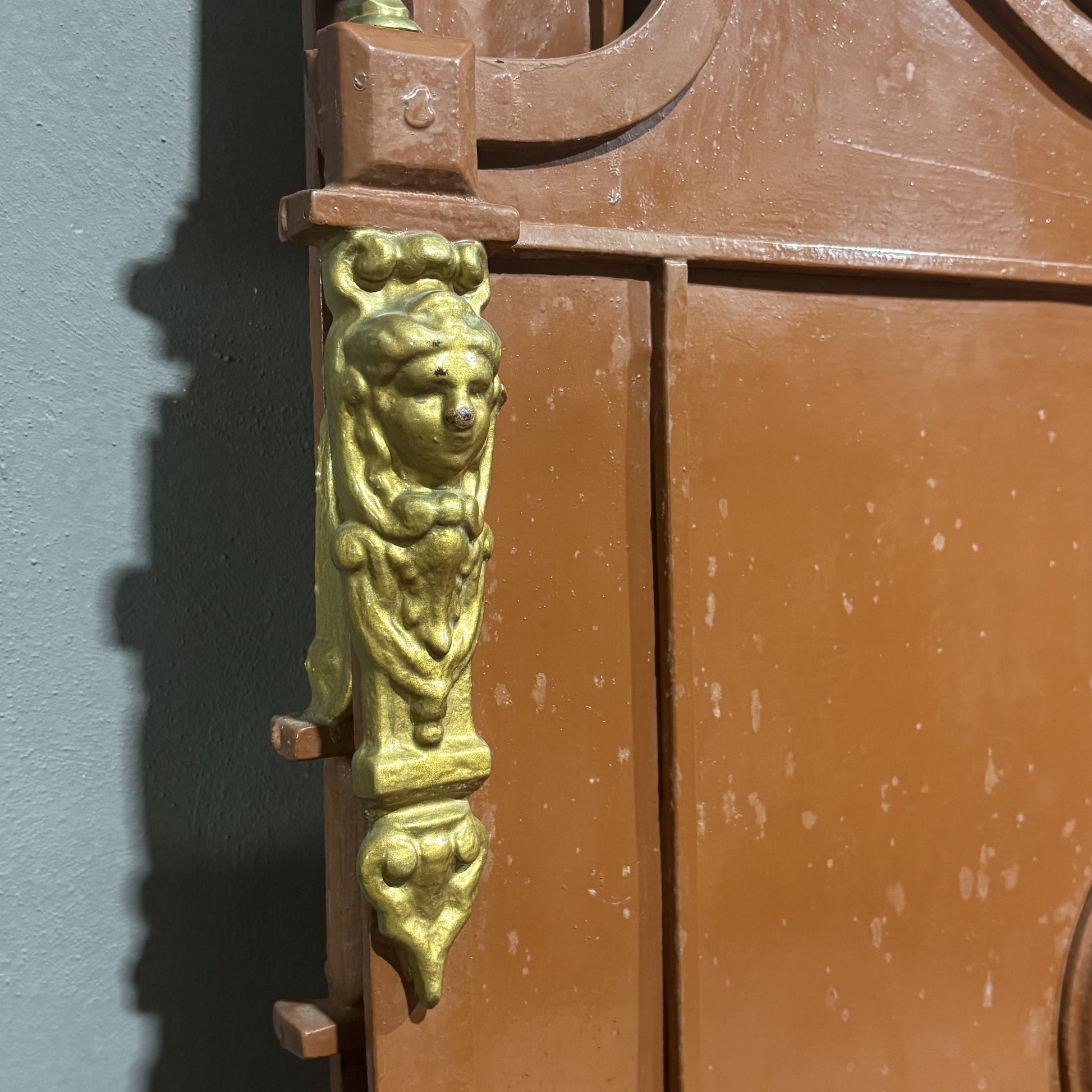 Antica coppia di letti in ferro XIX secolo - Vassallo Antiques Antiquariato Online