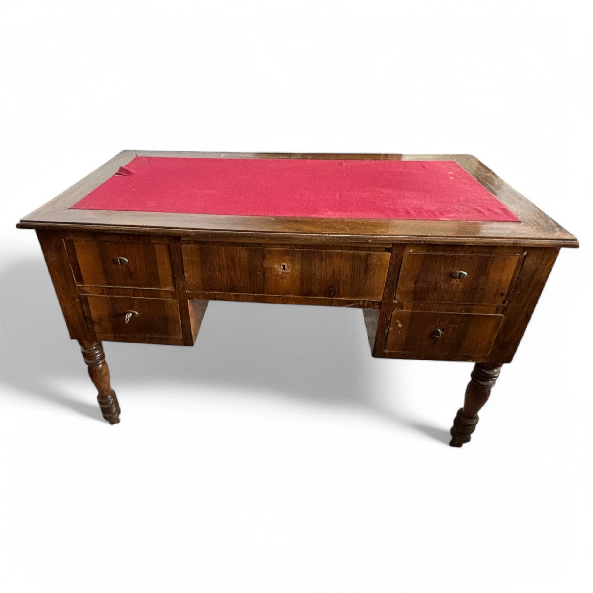 Antica scrivania Luigi Filippo XIX secolo - Vassallo Antiques Antiquariato Online