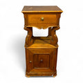 Elegante Comodino a virgola fine '800 - Vassallo Antiques Antiquariato Online