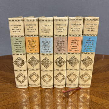 Antologia "Il tesoro della poesia e della prosa italiane" - 1963