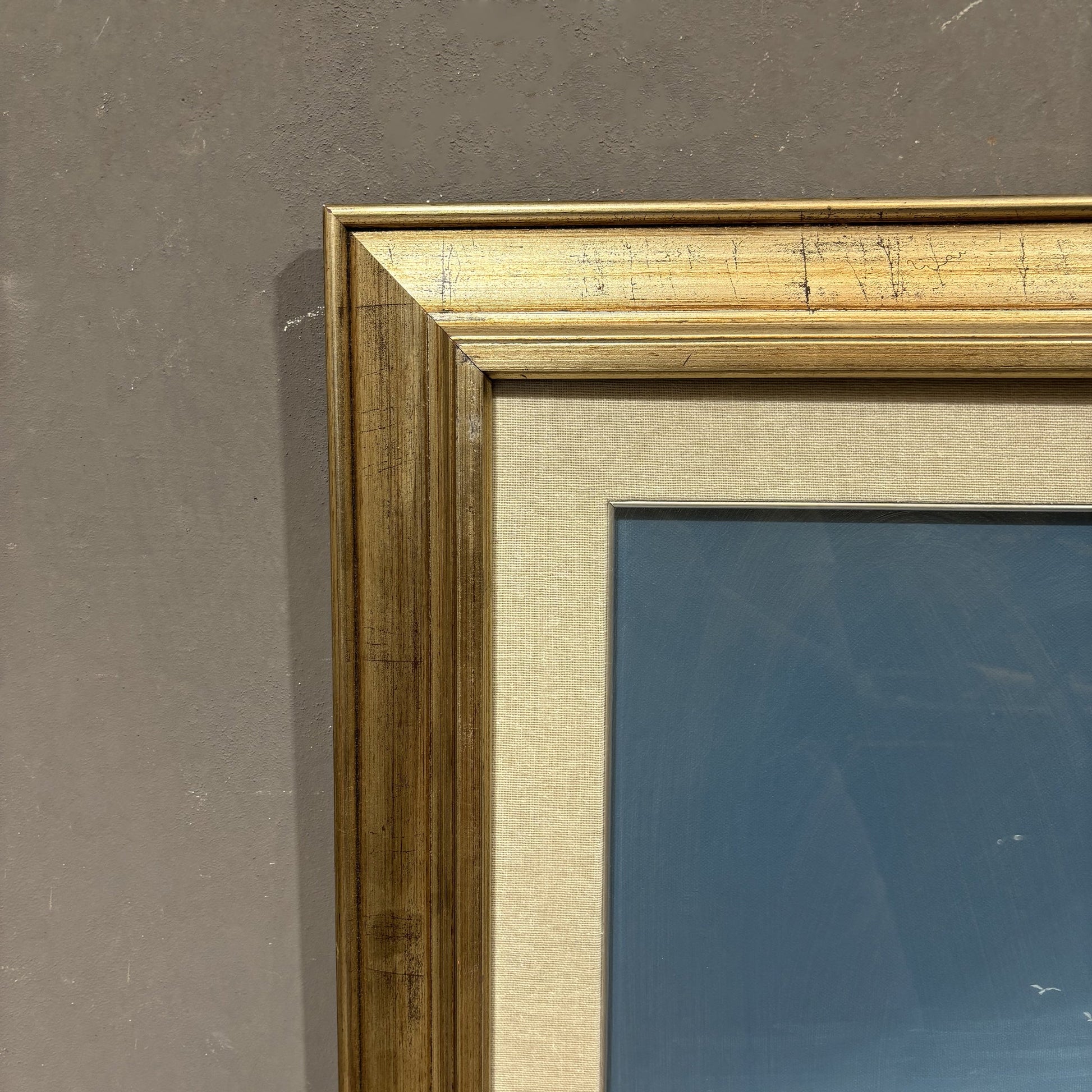 Quadro paesaggio marino, Guida - Vassallo Antiques Antiquariato Online