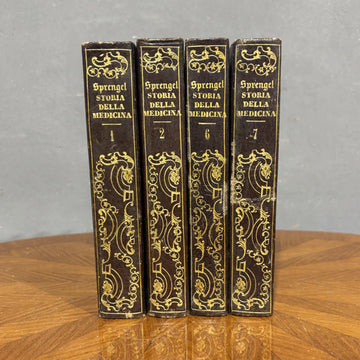 Lotto Storia Prammatica della Medicina - Sprengel 1824 Vol. 1,2,6,7