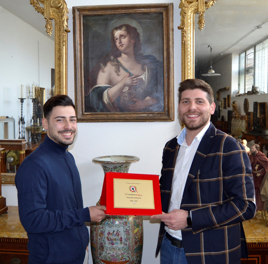 Vassallo Antiques riceve il marchio Eccellenza Italiana 2020/2021 - Vassallo Antiques Antiquariato Online