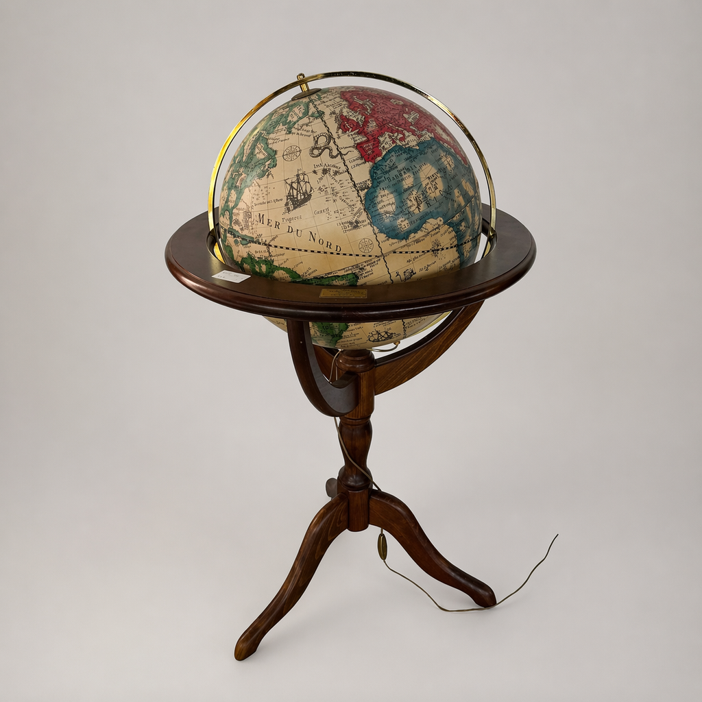 Mappamondo luminoso da terra edizione numerata Guillaume Delisle