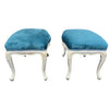 Paar Shabby Chic Liberty-Hocker