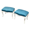 Paar Shabby Chic Liberty-Hocker