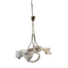 Raffinato lampadario in vetro di Murano Barovier e Toso