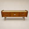 Elegante Sideboard Italiana di Design Anni ’60 in Palissandro