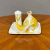 Set Olio Sale e pepe in ceramica Ernestine periodo Mid Century