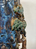 Vaso Antico in Grès di Shiwan Firmato "Pan Ji" – Scena di Saggi nel Paesaggio – Cina, Dinastia Qing (XIX Secolo)