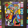 Serigrafia di Romero Britto "Coppia innamorata"