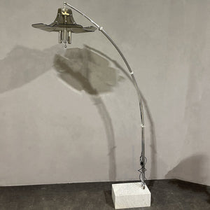 Lampada da terra ad arco Max Ingrand Fontana Arte, Italia, anni '70