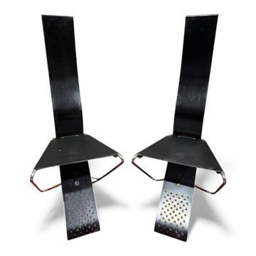 Coppia di sedie della Serie Impronta di Pietro Arosio