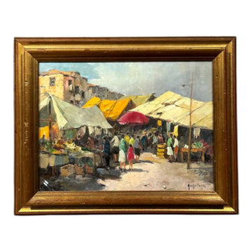 Scena di mercato - Giuseppe Torre