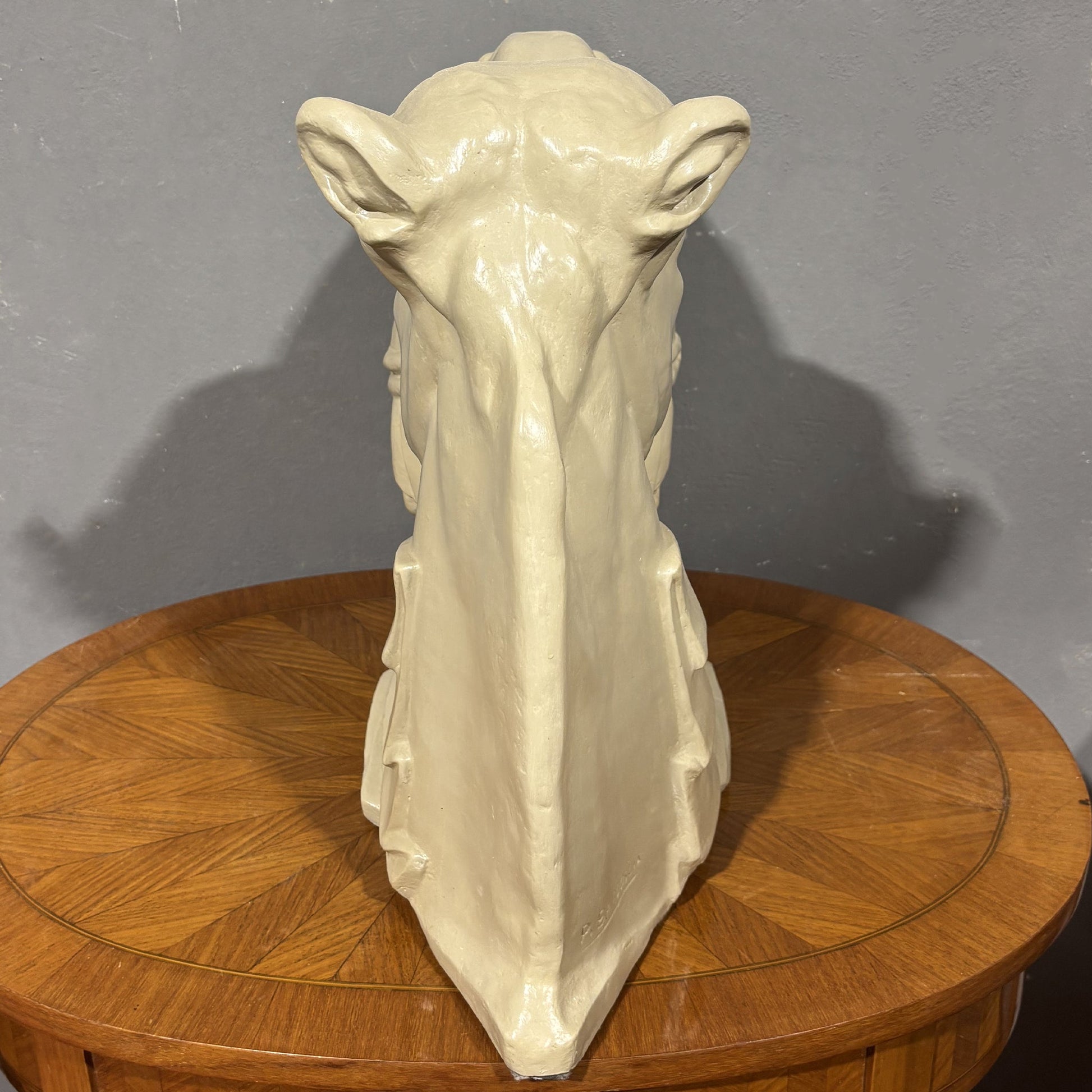 Affascinante Scultura beduino con cammello - Vassallo Antiques Antiquariato Online