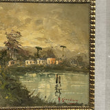 A.Giordano Dipinto ad olio su tavola - Vassallo Antiques Antiquariato Online