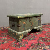 Antica Cassa Dipinta XIX secolo - Vassallo Antiques Antiquariato Online