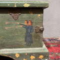 Antica Cassa Dipinta XIX secolo - Vassallo Antiques Antiquariato Online