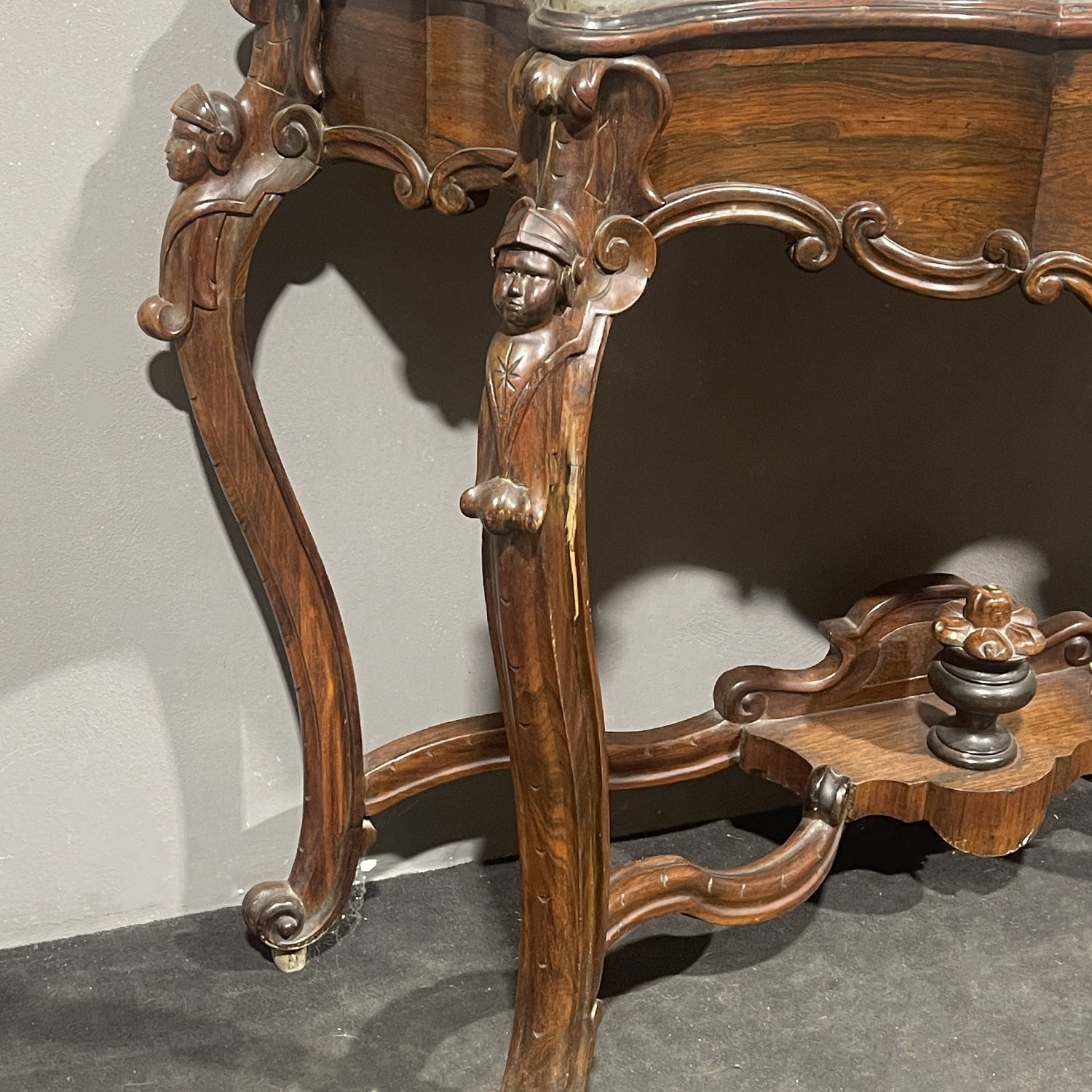 Antica consolle in noce XIX secolo - Vassallo Antiques Antiquariato Online