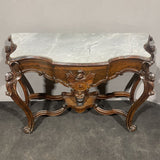 Antica consolle in noce XIX secolo - Vassallo Antiques Antiquariato Online