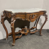 Antica consolle in noce XIX secolo - Vassallo Antiques Antiquariato Online