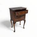 Antica Coppia comodini in piuma di mogano - Vassallo Antiques Antiquariato Online