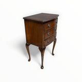 Antica Coppia comodini in piuma di mogano - Vassallo Antiques Antiquariato Online