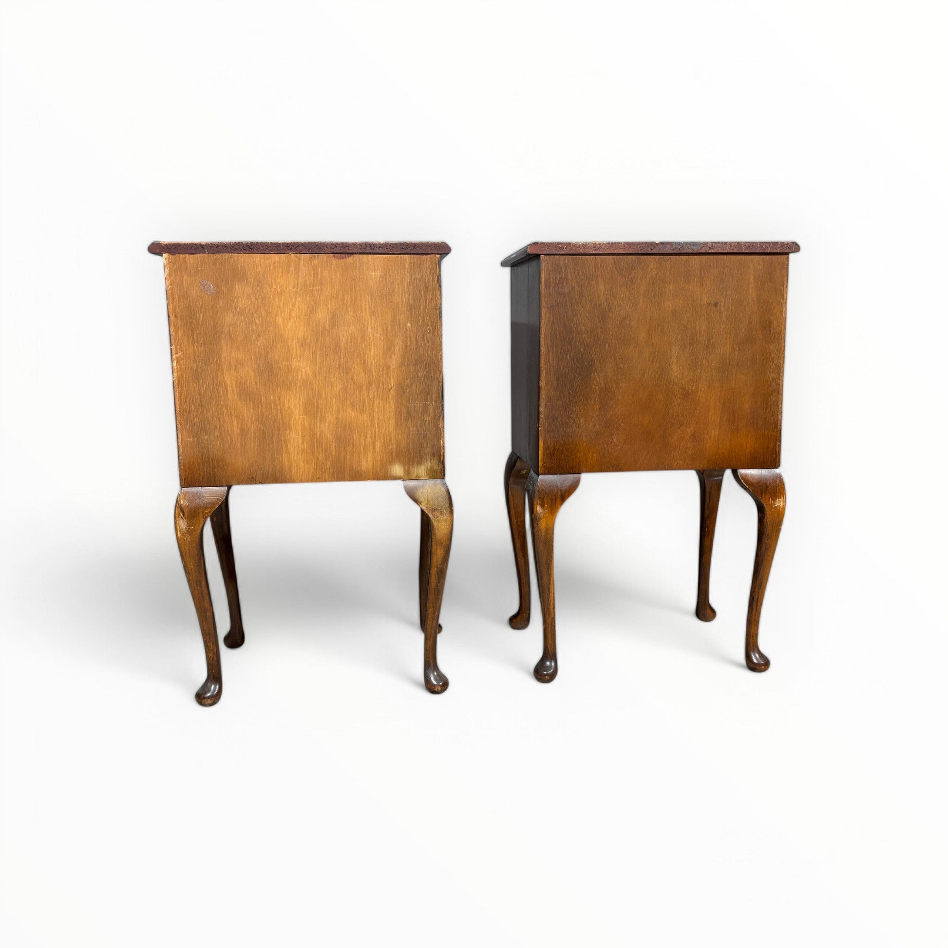 Antica Coppia comodini in piuma di mogano - Vassallo Antiques Antiquariato Online