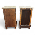 Antica coppia di comodini Luigi Filippo - Vassallo Antiques Antiquariato Online