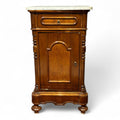 Antica coppia di comodini Luigi Filippo - Vassallo Antiques Antiquariato Online