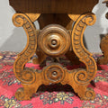 Antica coppia di sedute sgabelli Rinascimentali - Vassallo Antiques Antiquariato Online