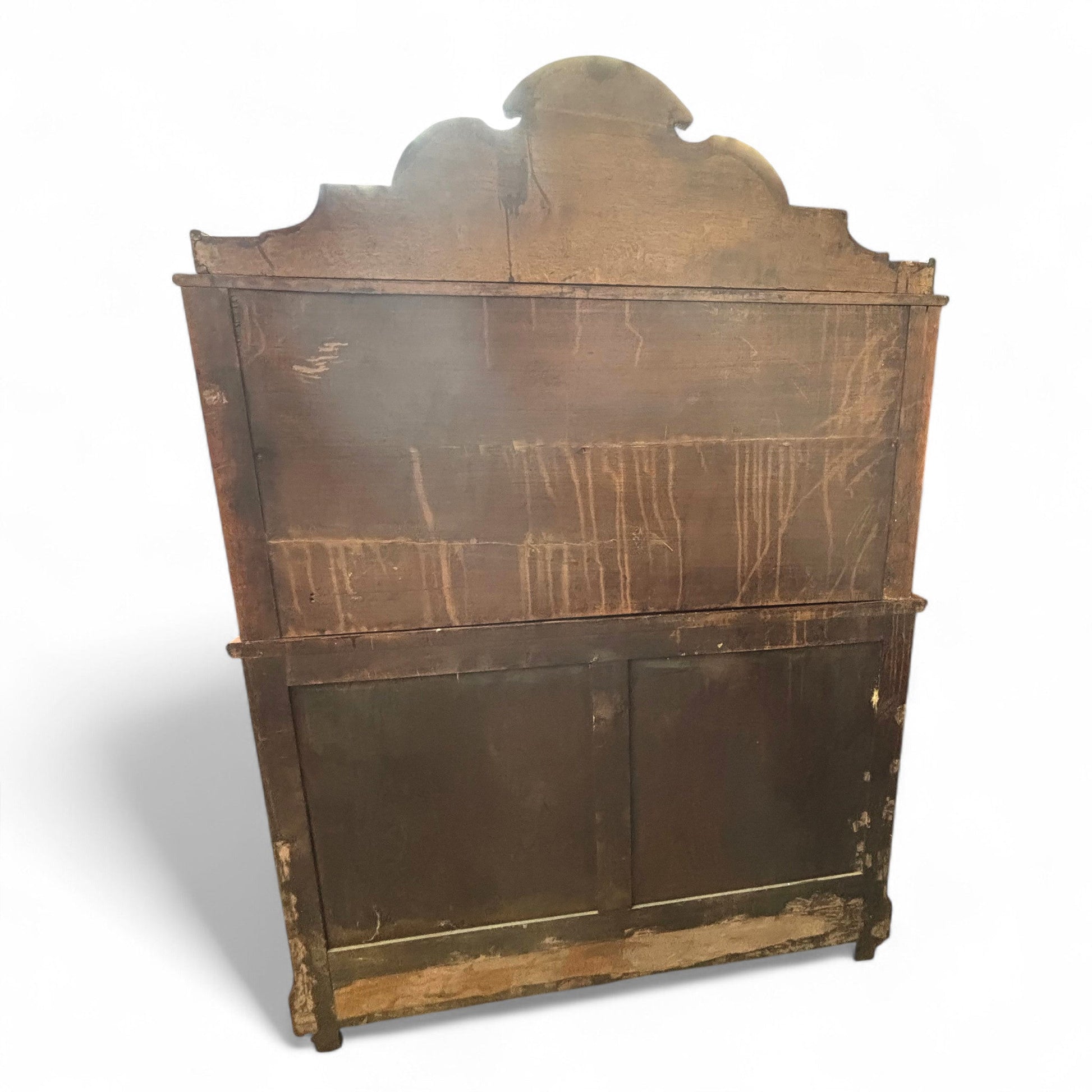 Antica Credenza con Alzata Luigi Filippo - Vassallo Antiques Antiquariato Online