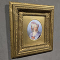 Antica placca in porcellana dipinta XIX secolo - Vassallo Antiques Antiquariato Online
