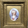Antica placca in porcellana dipinta XIX secolo - Vassallo Antiques Antiquariato Online