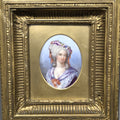 Antica placca in porcellana dipinta XIX secolo - Vassallo Antiques Antiquariato Online