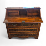 Antica ribalta intarsiata Luigi XVI - Vassallo Antiques Antiquariato Online