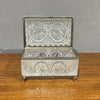 Antica scatola portagioie in vetro molato - Vassallo Antiques Antiquariato Online