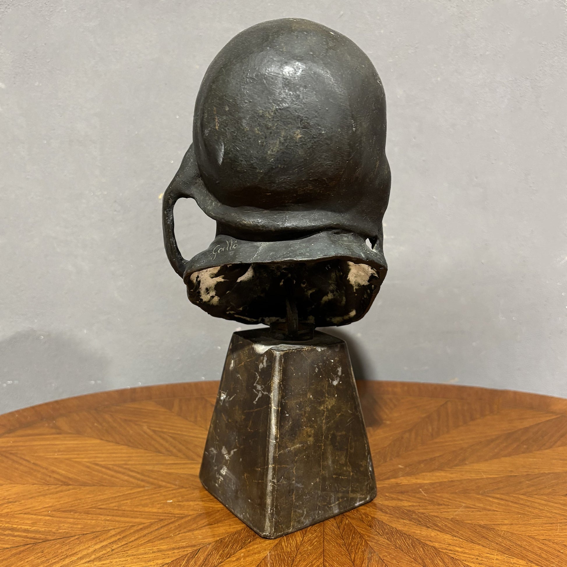 Antica Scultura in bronzo firmata Gatto - Vassallo Antiques Antiquariato Online