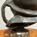 Antica Scultura in bronzo firmata Gatto - Vassallo Antiques Antiquariato Online