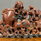Antica scultura in steatite asiatica - Vassallo Antiques Antiquariato Online