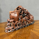 Antica scultura in steatite asiatica - Vassallo Antiques Antiquariato Online