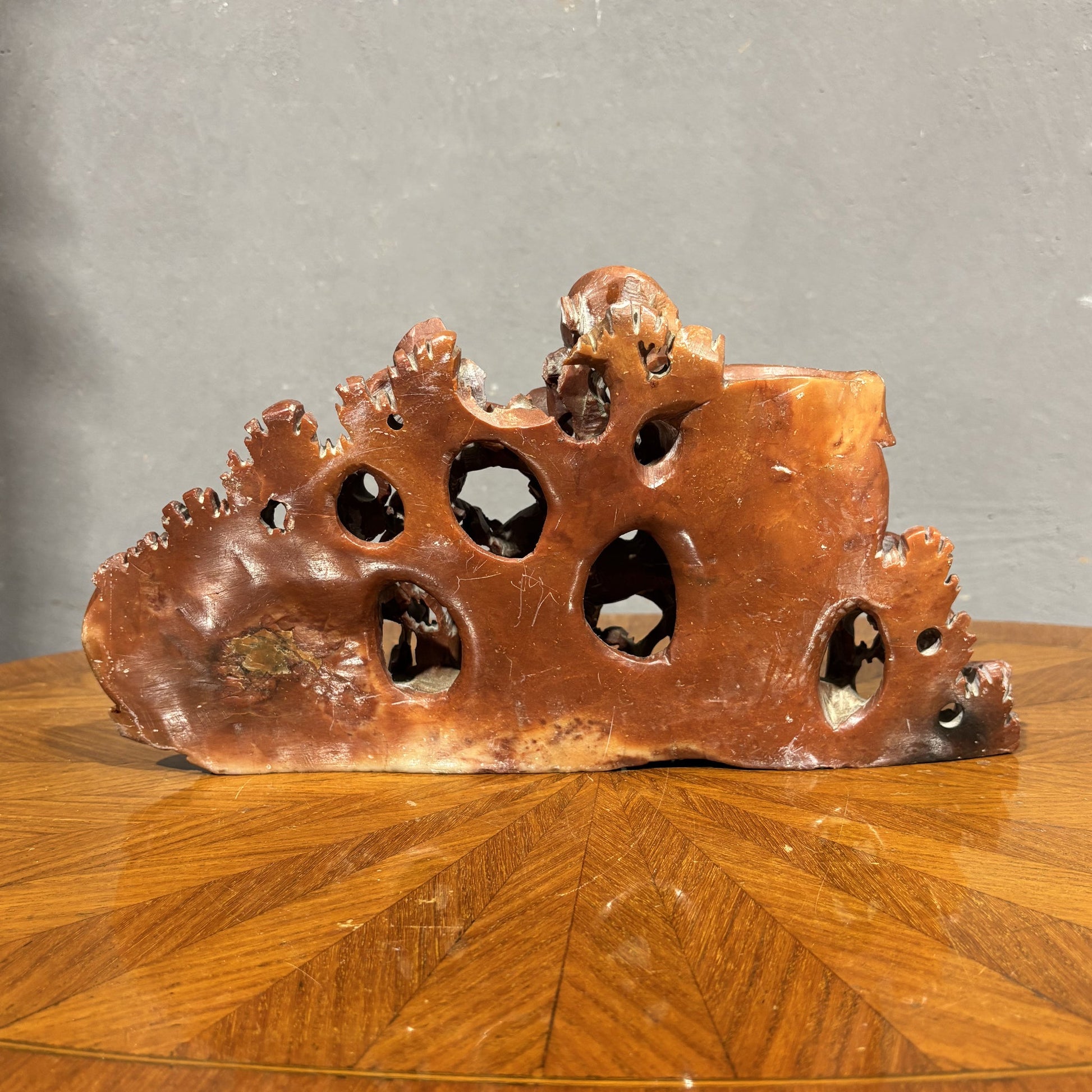 Antica scultura in steatite asiatica - Vassallo Antiques Antiquariato Online
