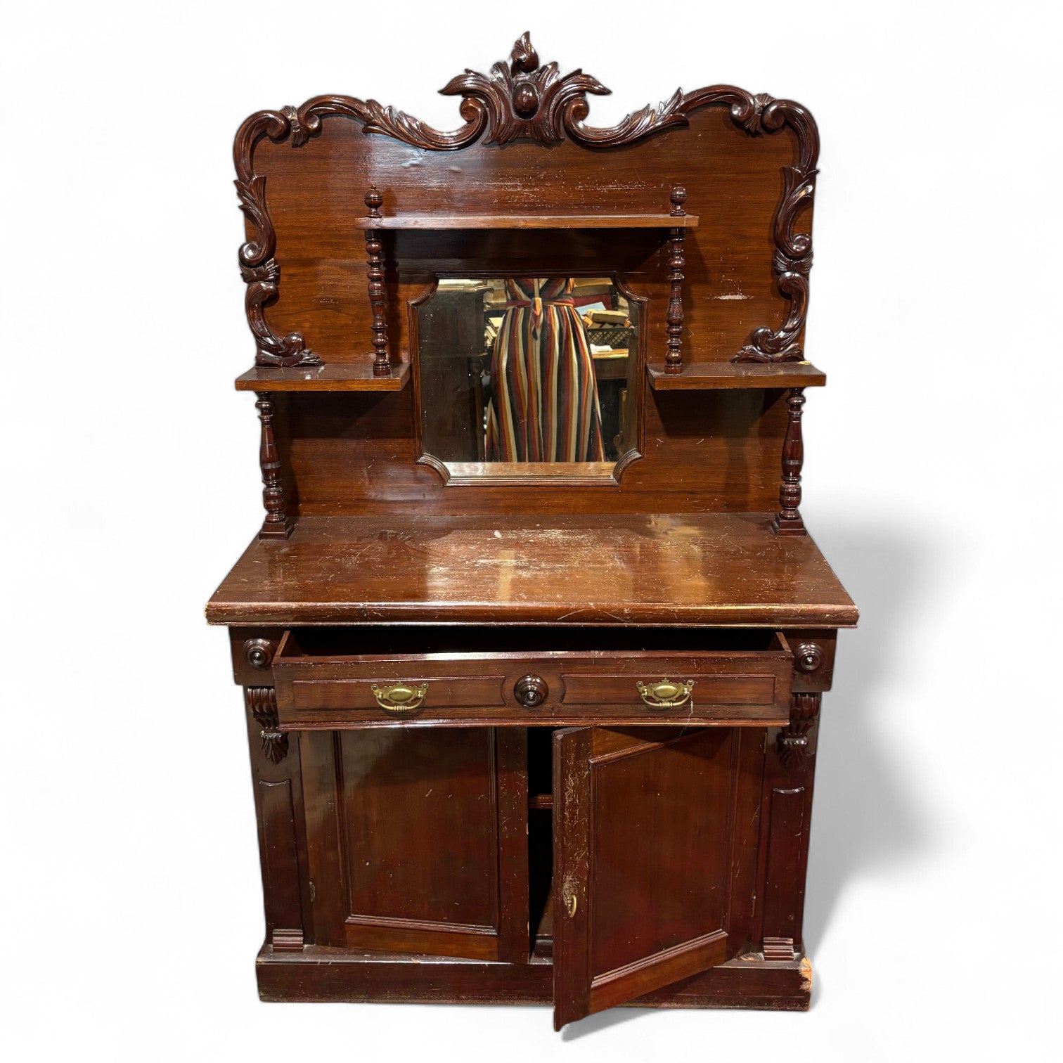 Antica Servantina a due ante Vittoriana - Vassallo Antiques Antiquariato Online
