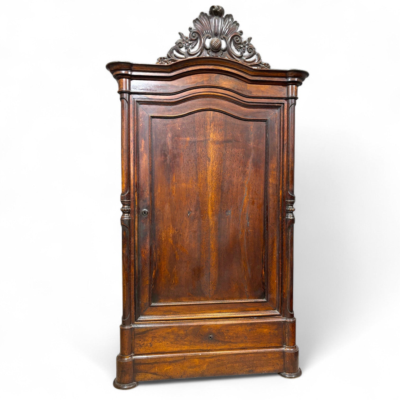 Antico Armadio Stipone Luigi Filippo metà '800 - Vassallo Antiques Antiquariato Online