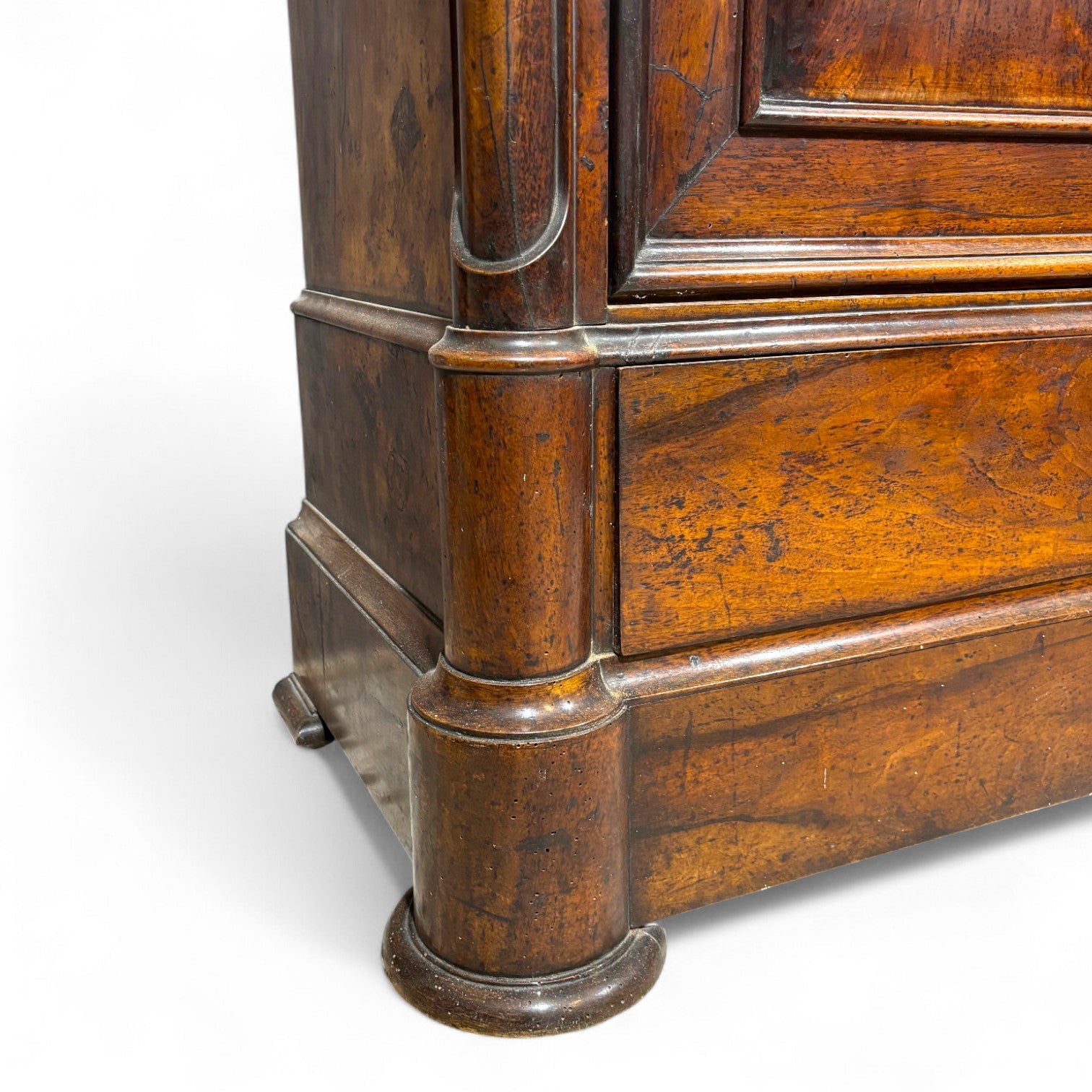 Antico Armadio Stipone Luigi Filippo metà '800 - Vassallo Antiques Antiquariato Online