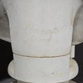 Antico busto in marmo bianco Carnevale Giuseppe (1887) - Vassallo Antiques Antiquariato Online