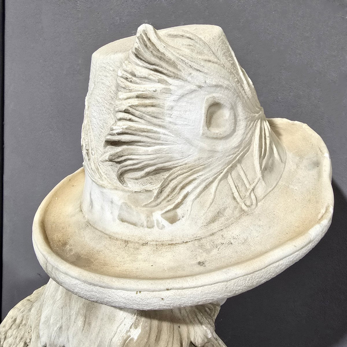 Antico busto in marmo bianco Carnevale Giuseppe (1887) - Vassallo Antiques Antiquariato Online