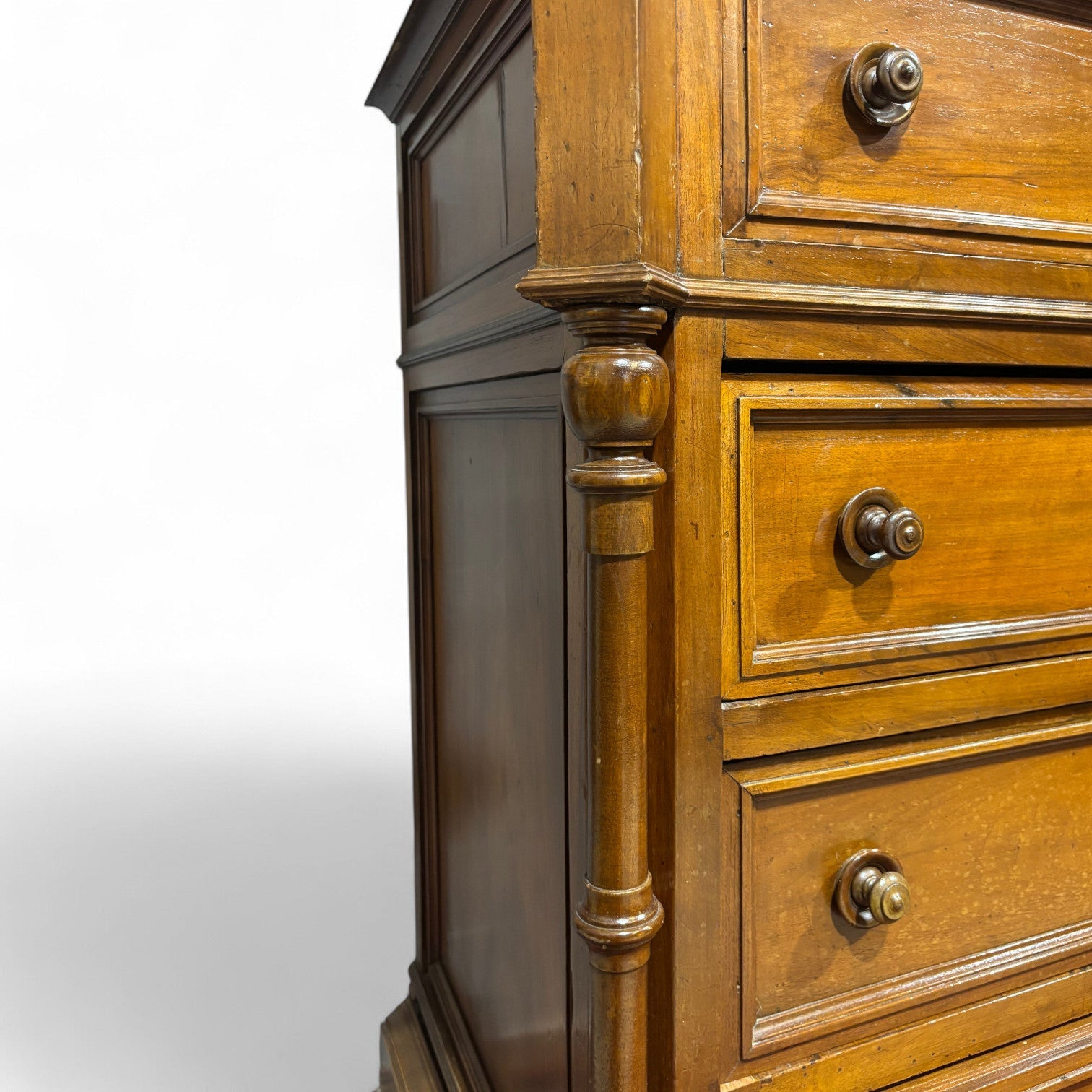 Antico Cassettone in noce Fine XIX secolo - Vassallo Antiques Antiquariato Online